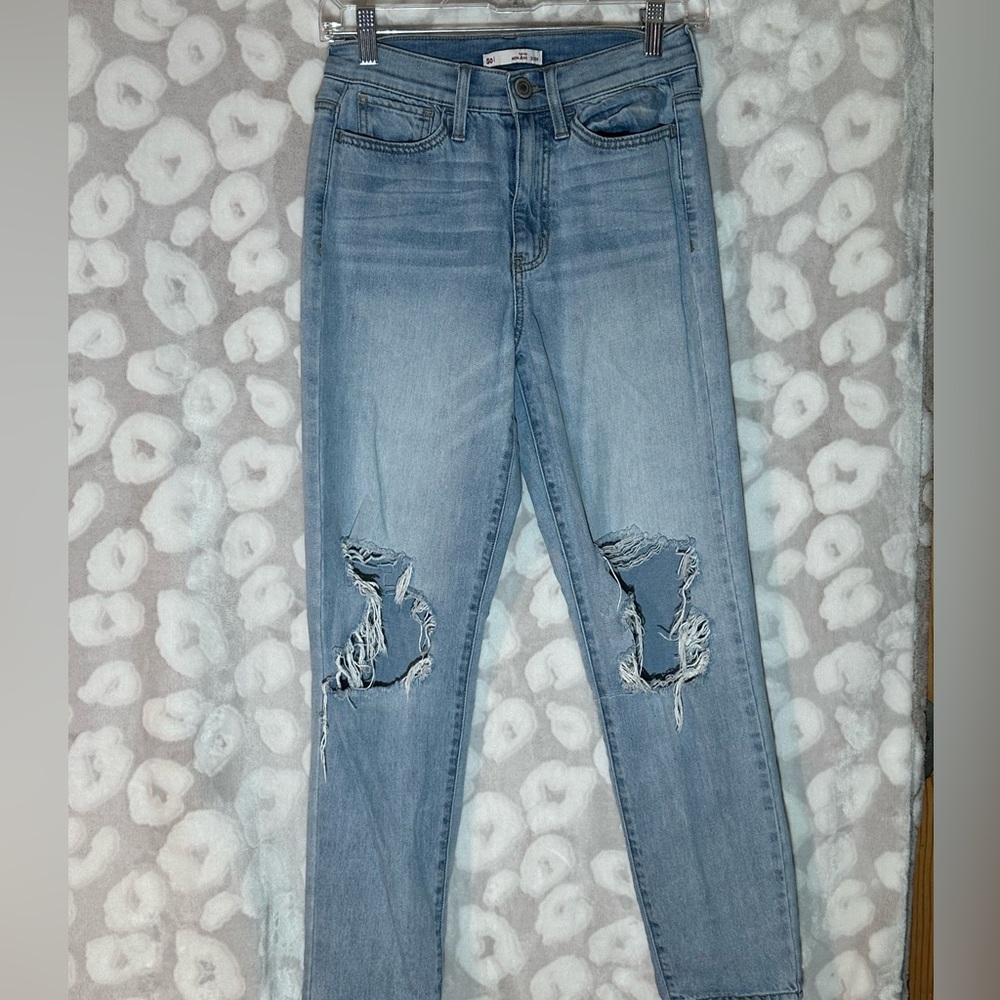 So Hi-Rise Mom Jeans